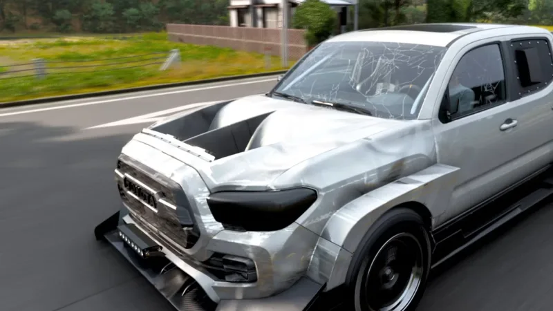 Ajustar e reparar danos de carro em Forza Horizon 6