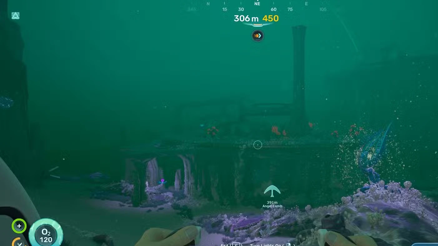 How to clear the Alien Ruins Angel Comb in Subnautica 2