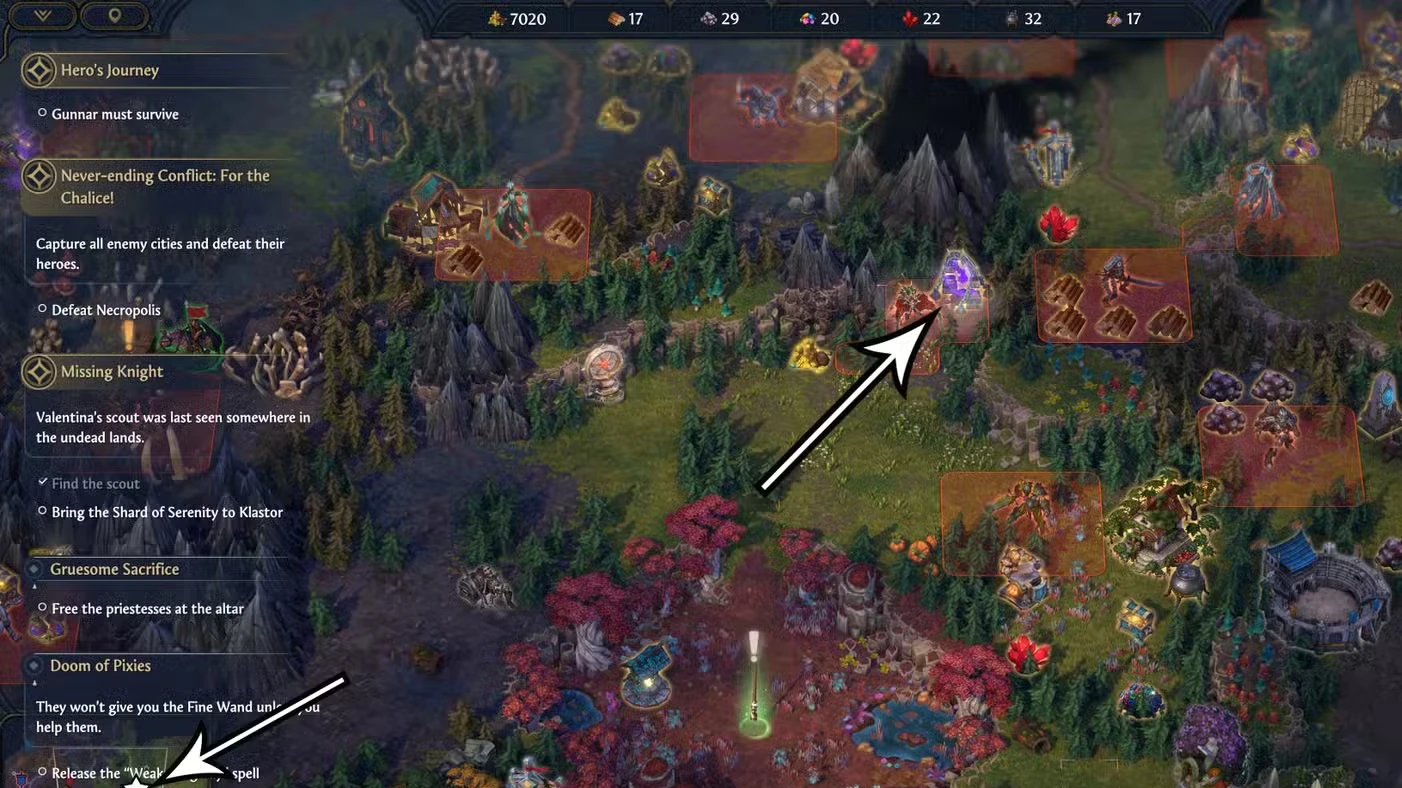How to get the Shard of Serenity in Heroes of Might and Magic: Olden Era
