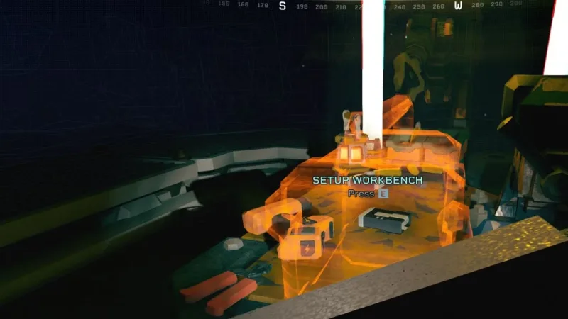 Encontrando Toolboxes e ativando Workbenches em Deep Rock Galactic: Rogue Core