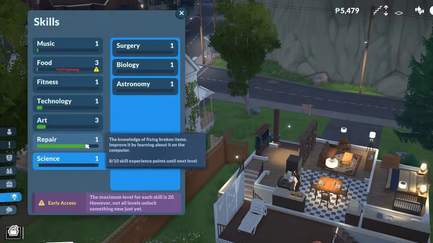 How to Level Up & Improve Skills in Paralives