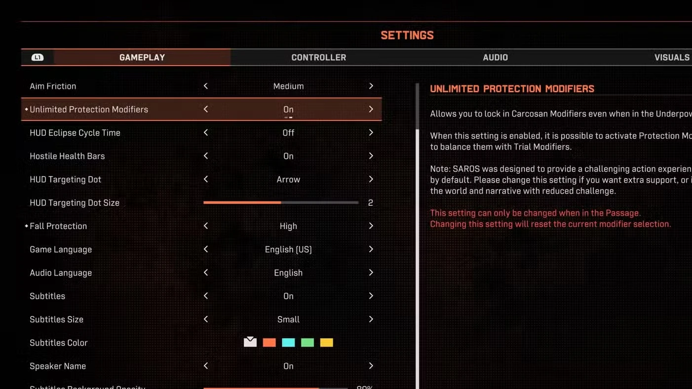 How to Make Saros Easier (All Carcosan Modifiers)