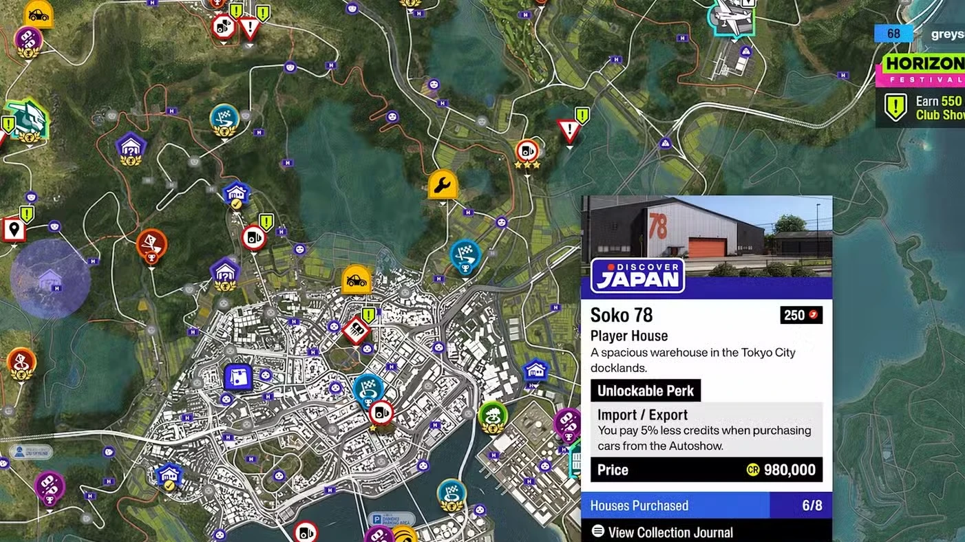 How to Unlock All Houses in Forza Horizon 6 (Full Map Locations)