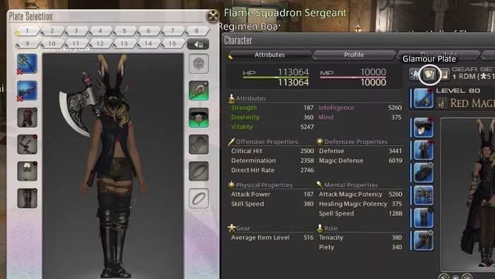How to unlock glamour and dye gear in FFXIV