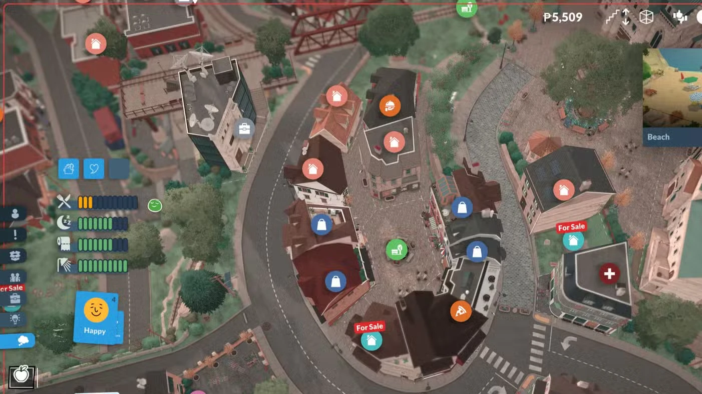 How to View the Town Map in Paralives