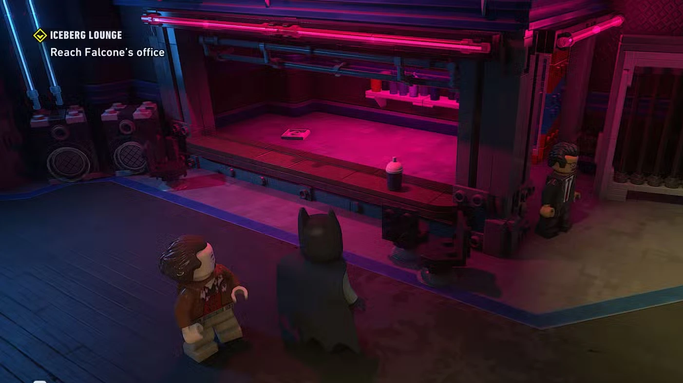 Iceberg Lounge safe code location in Lego Batman: Legacy of the Dark Knight