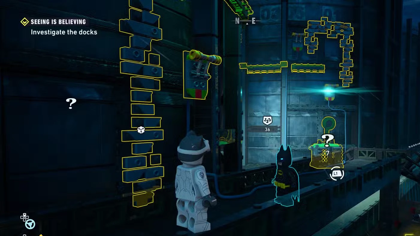 LEGO Batman Legacy - All Cauldron South Riddler Puzzle Solutions