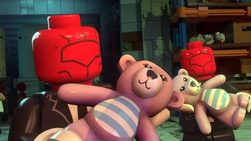 Localização dos colecionáveis da missão A Gangue do Red Hood em LEGO Batman