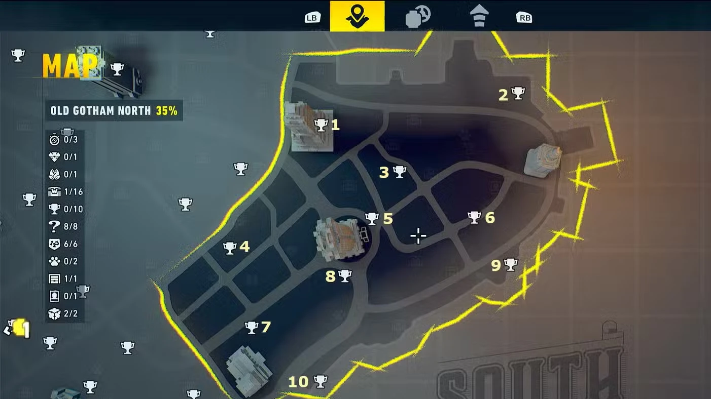 LEGO Batman Legacy of the Dark Knight Batcave Trophy Locations
