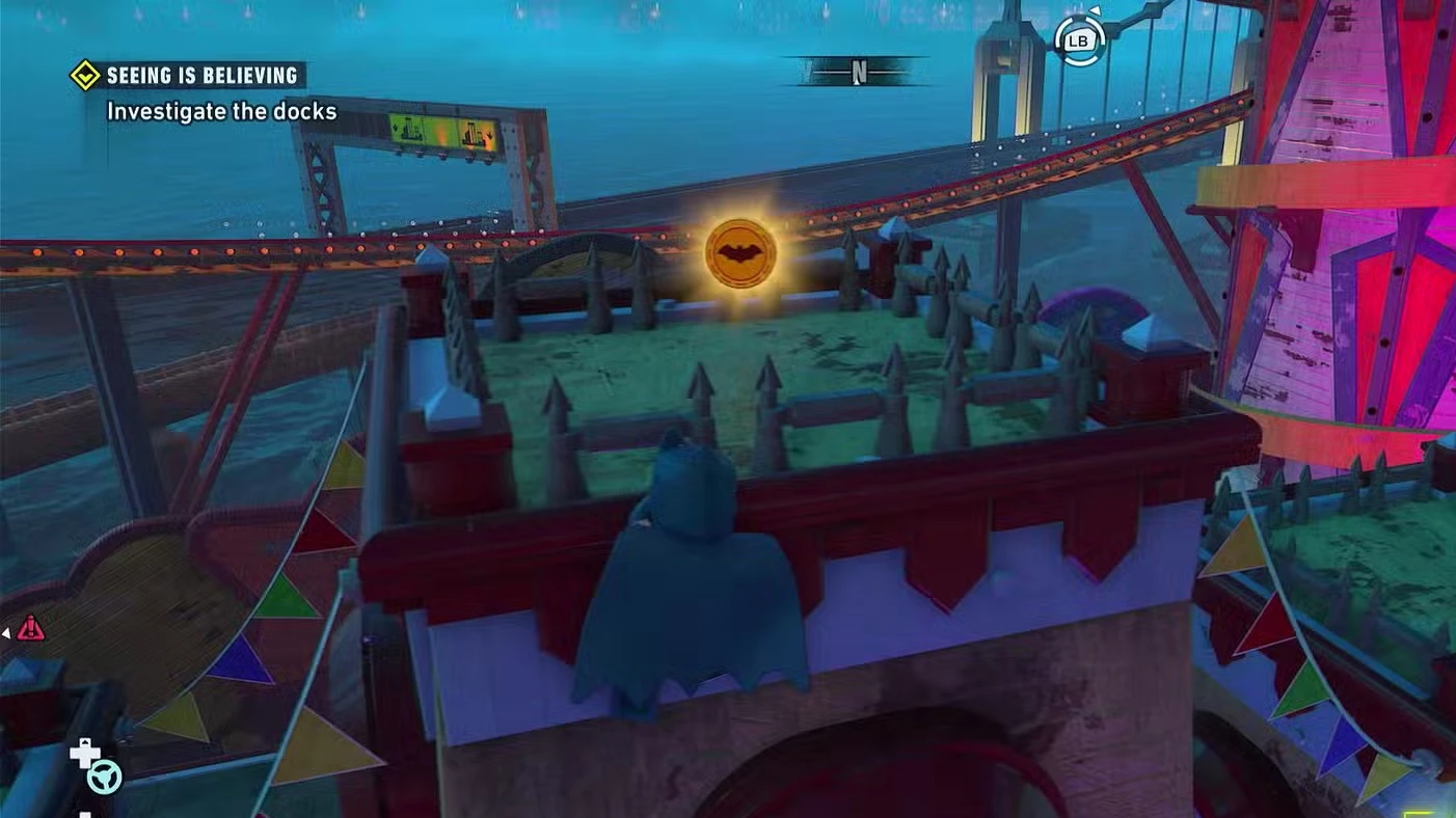 LEGO Batman Legacy of the Dark Knight Bat-Symbol Locations