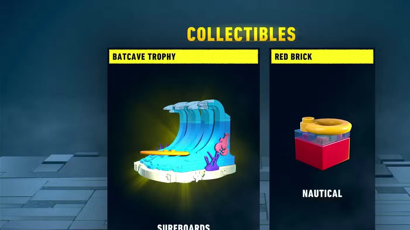 LEGO Batman Legacy of the Dark Knight New Beginnings Surfboards & Red Brick