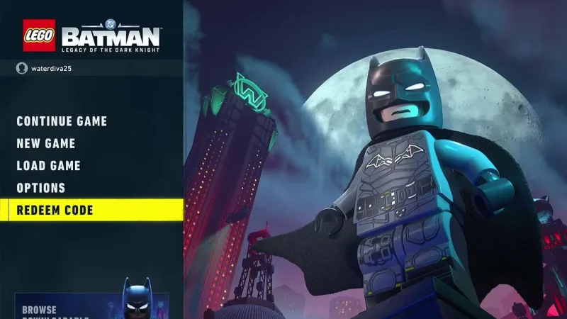 Códigos e recompensas de LEGO Batman Legacy of the Dark Knight