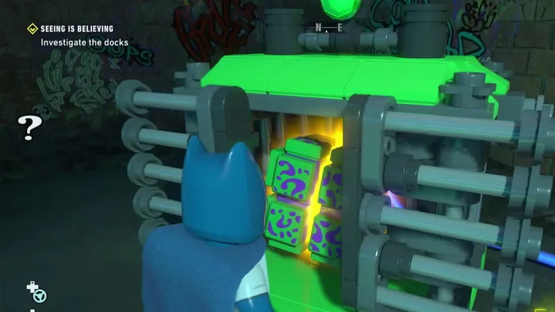 Localizações e soluções dos enigmas do Riddler em LEGO Batman: Legacy of the Dark Knight