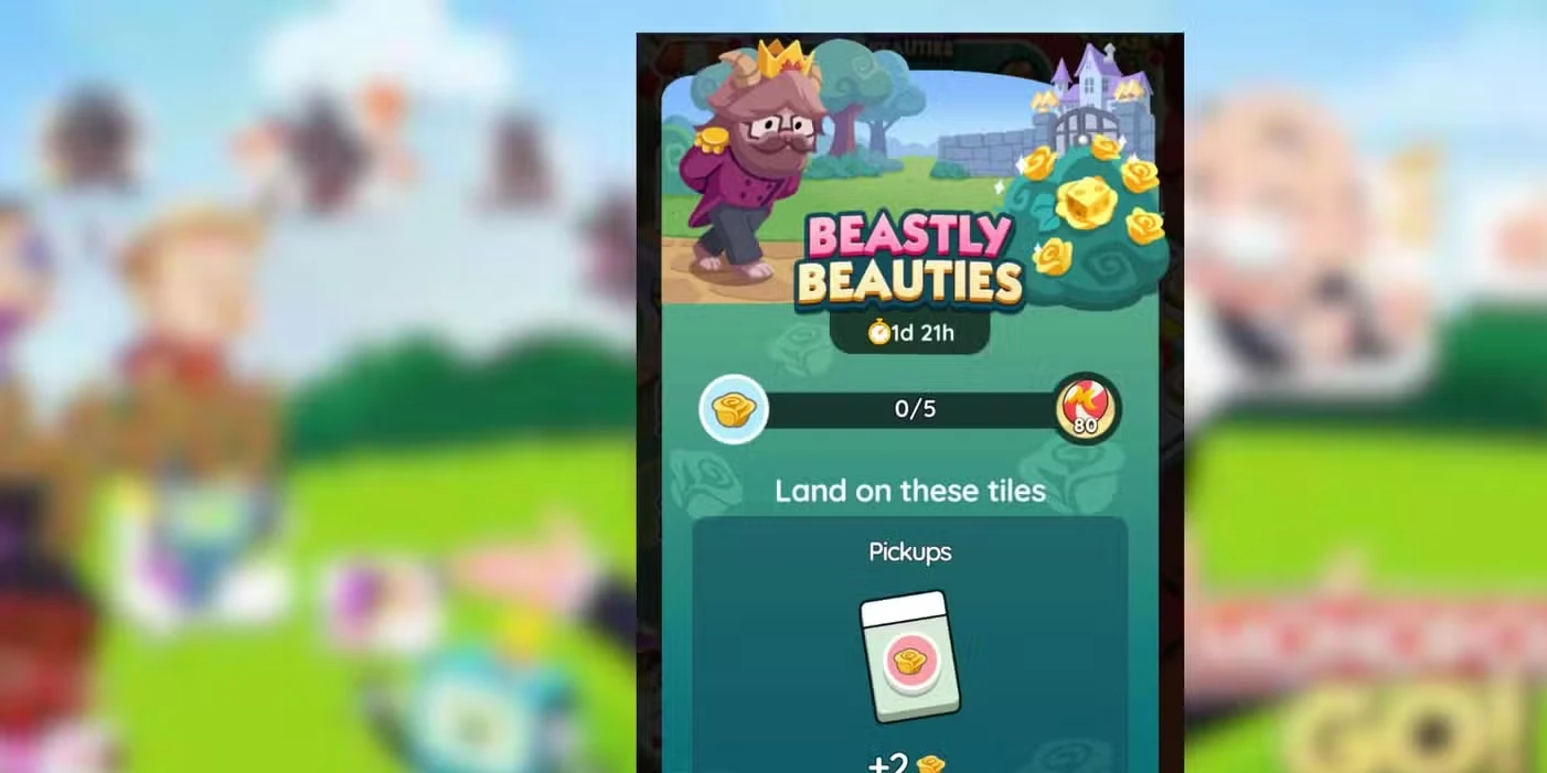 Monopoly GO: Beastly Beauties Rewards and Milestones (May 25-27)