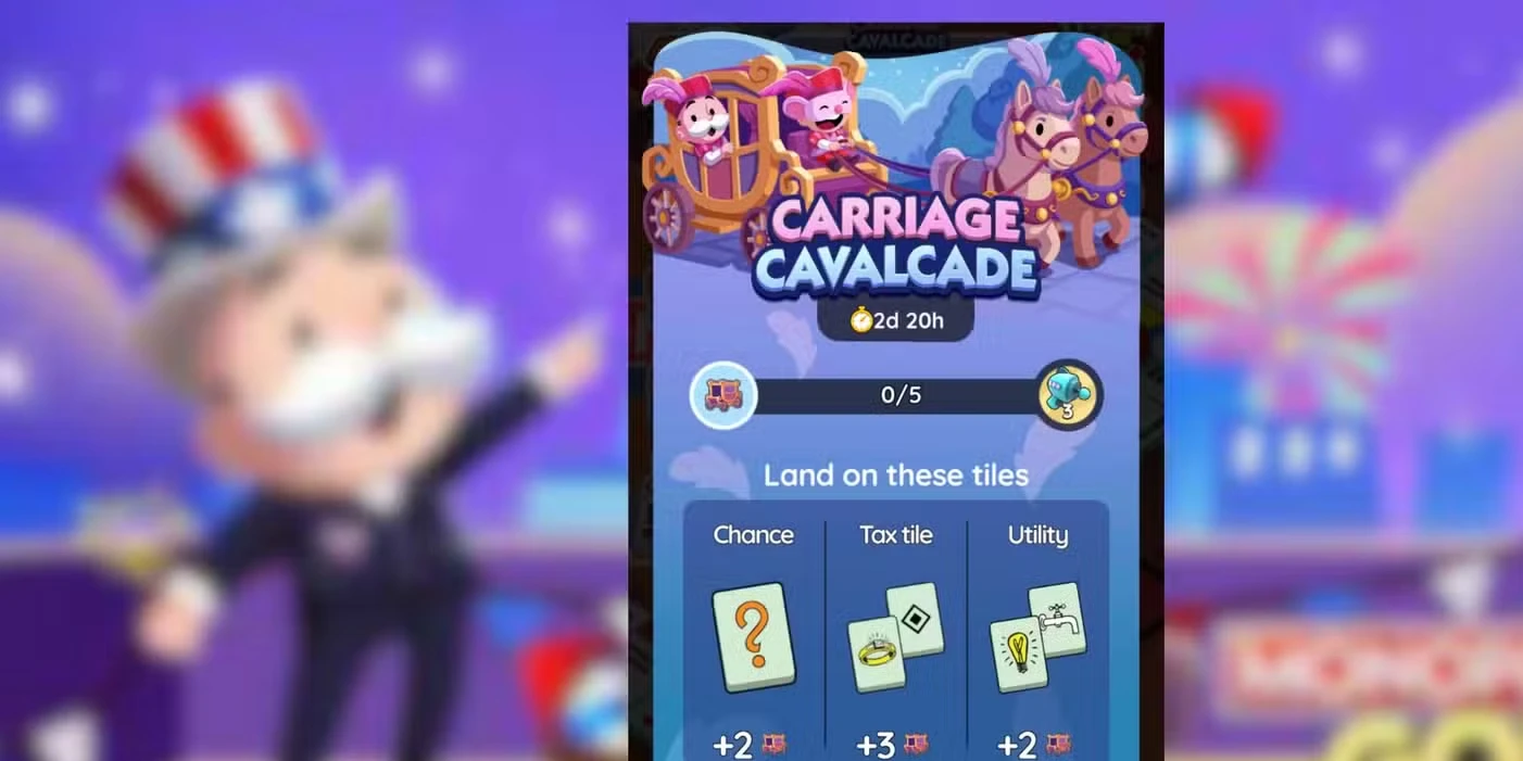 Monopoly GO: Carriage Cavalcade Rewards and Milestones
