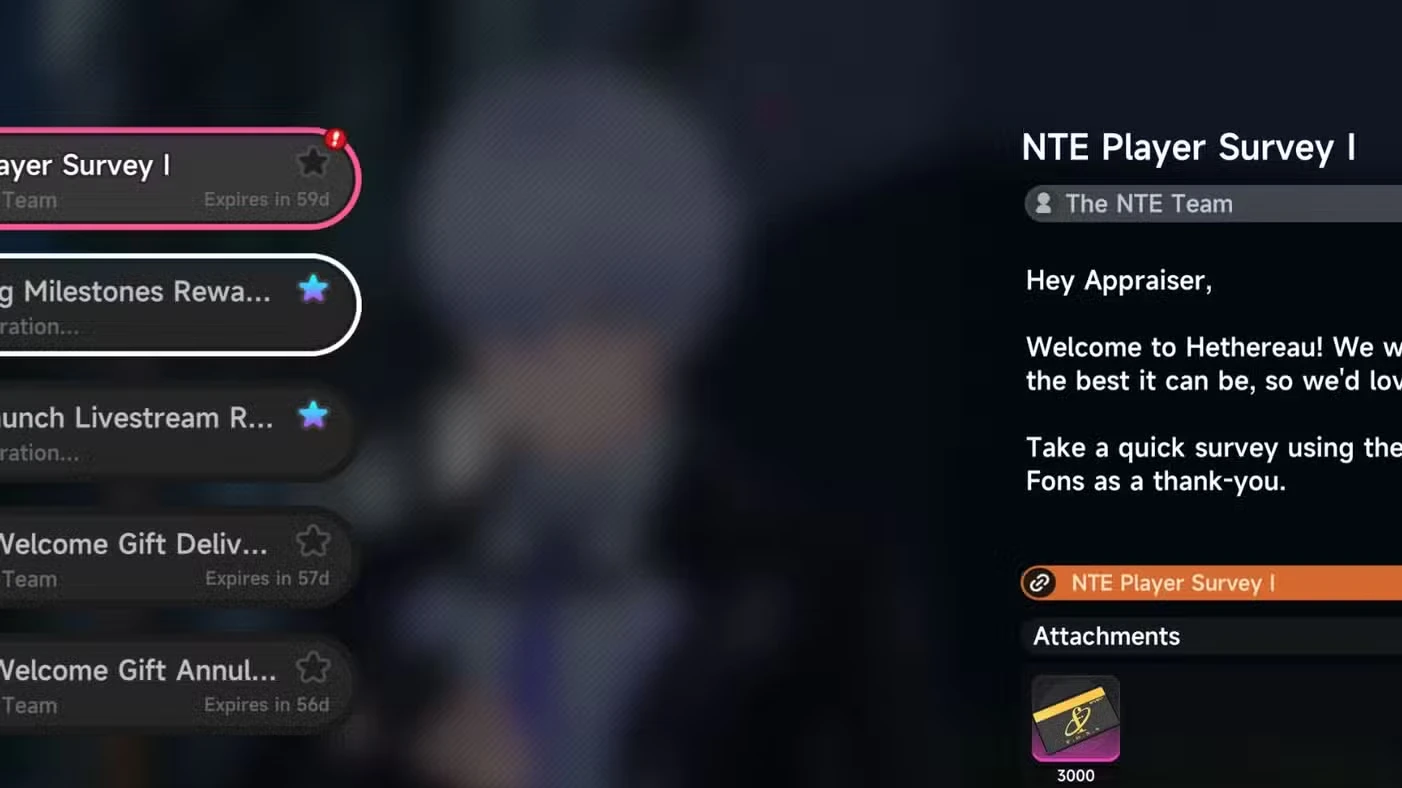 Neverness to Everness Daily Checklist