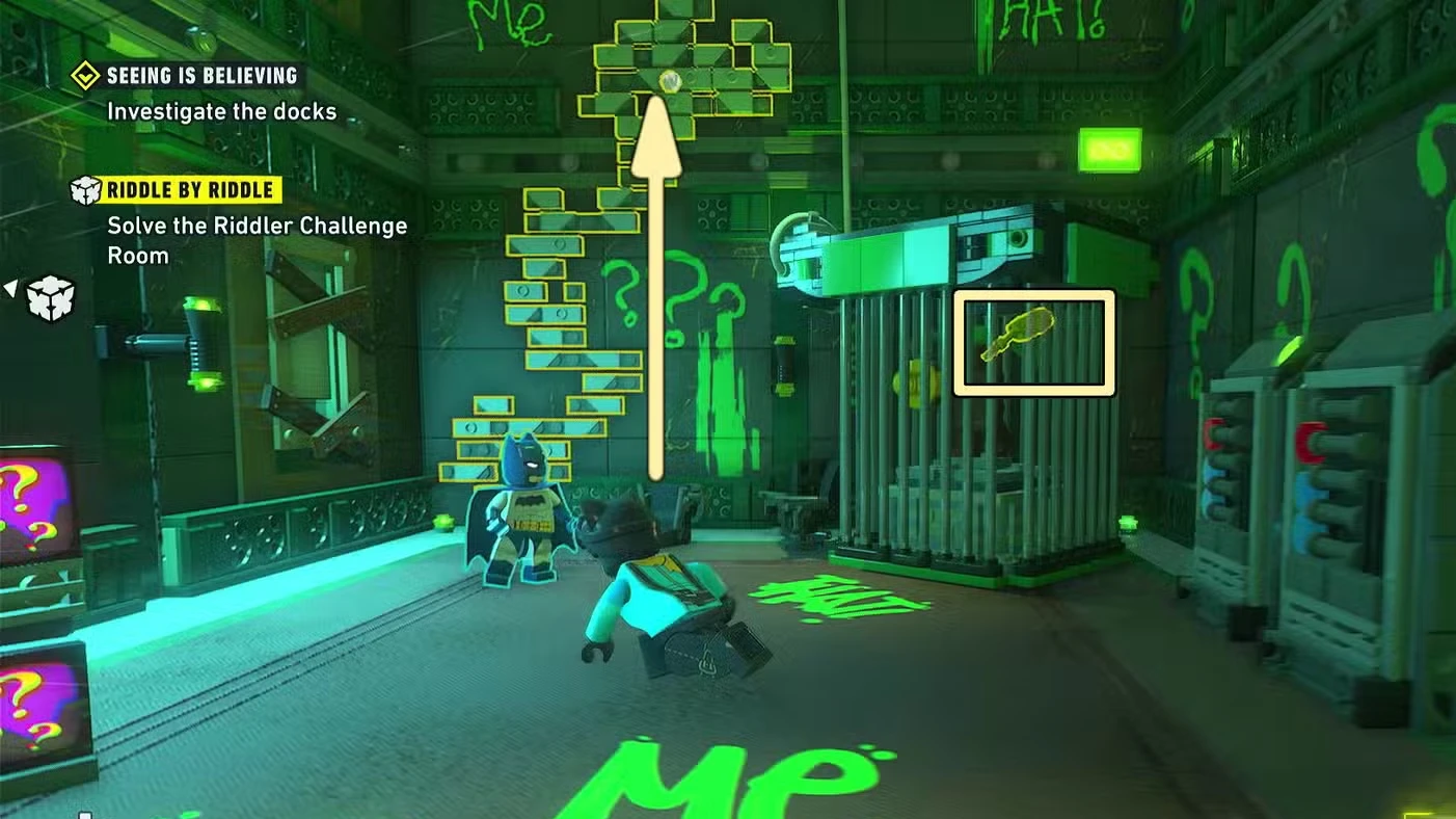 Old Gotham West Riddler Puzzle Locations & Solutions