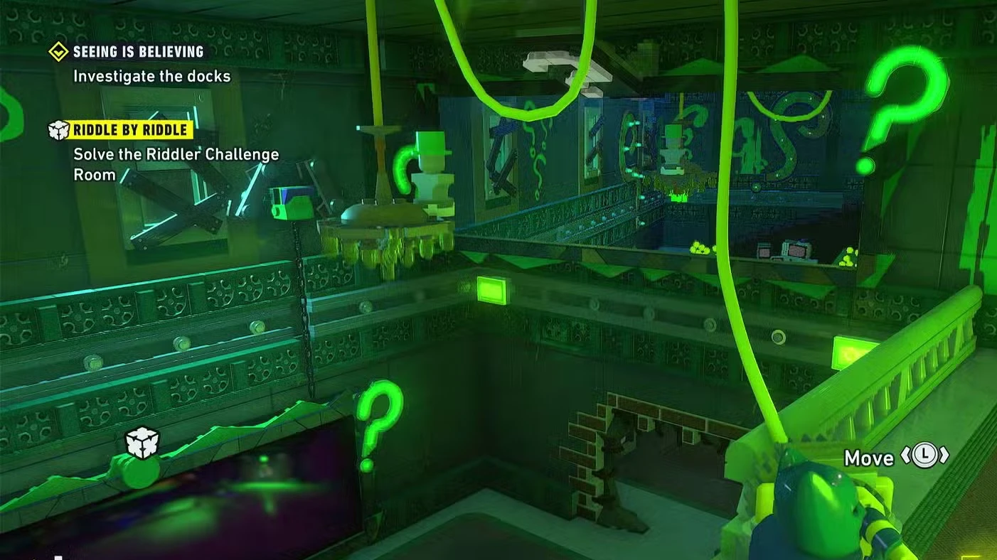 Old Gotham West Riddler Puzzle Locations & Solutions