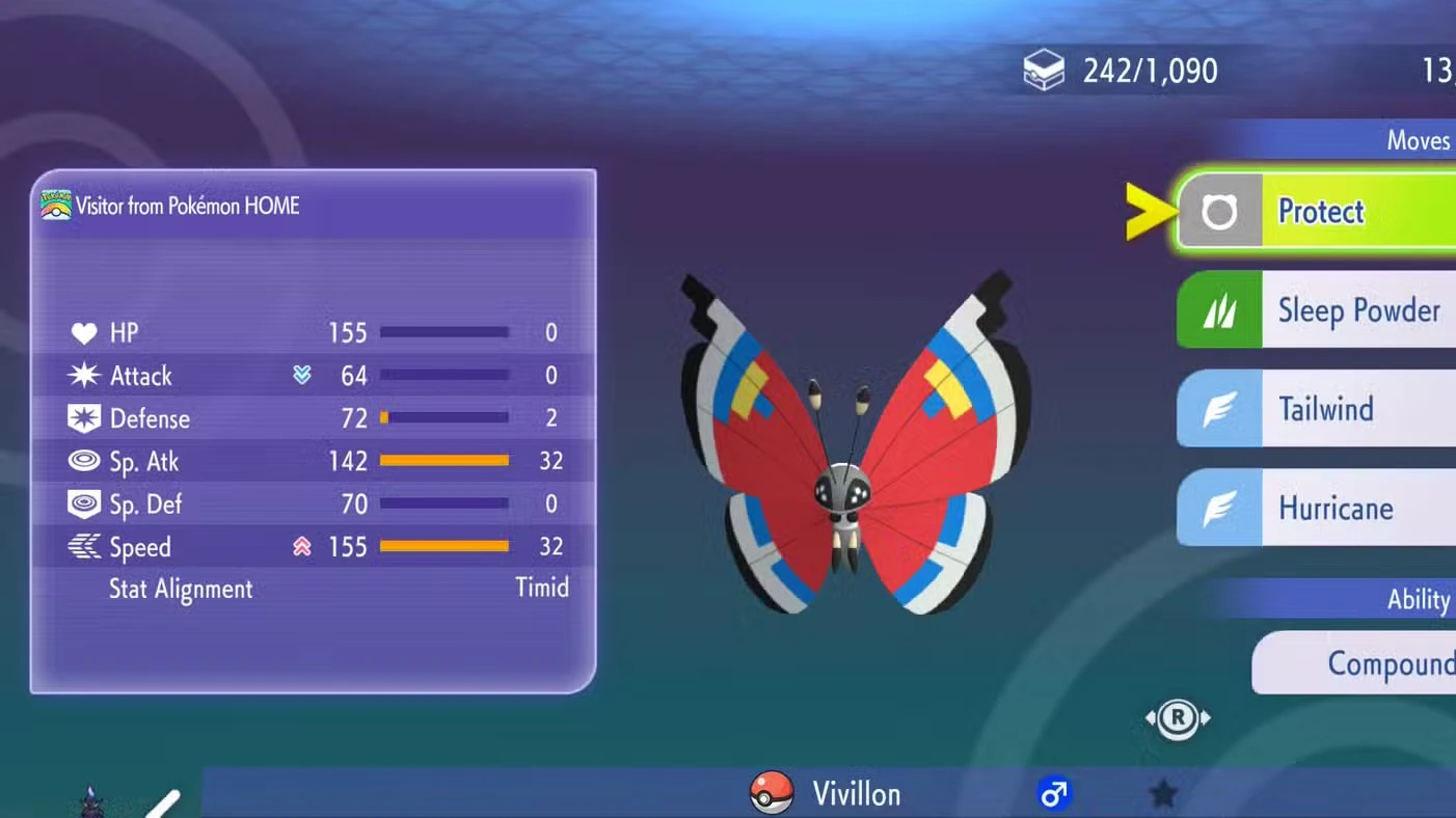 Pokemon Champions Vivilion Double Battles Build