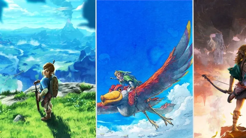 Ordenando os jogos de Zelda disponíveis no Nintendo Switch