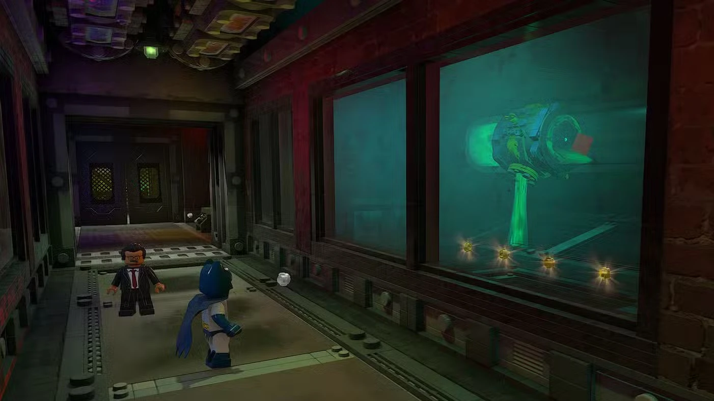 'Red Hood Gang' red brick location in Lego Batman: Legacy of the Dark Knight