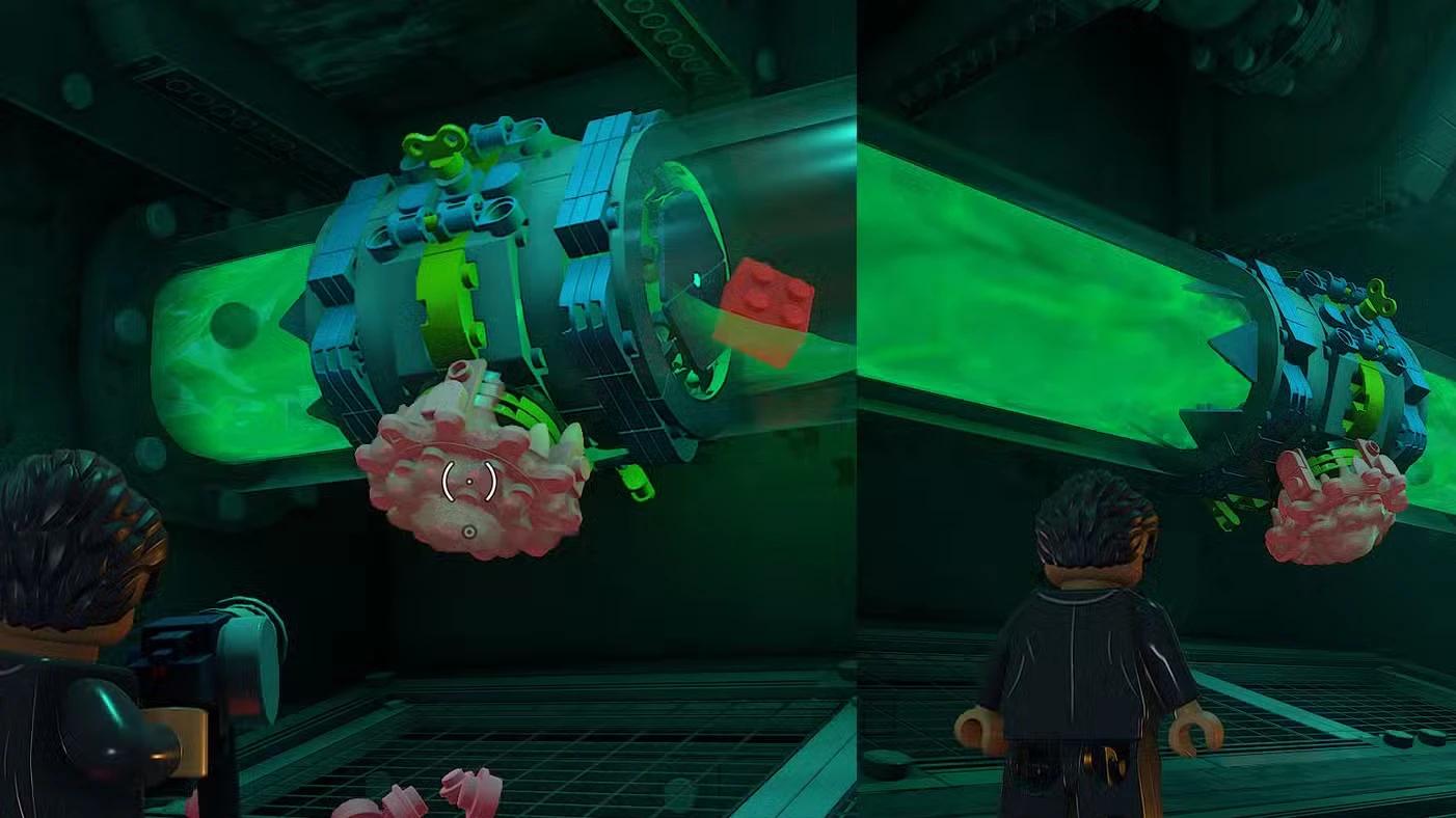 'Red Hood Gang' red brick location in Lego Batman: Legacy of the Dark Knight