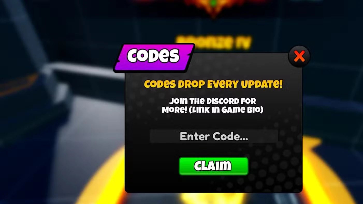 Rocket Rumble Codes