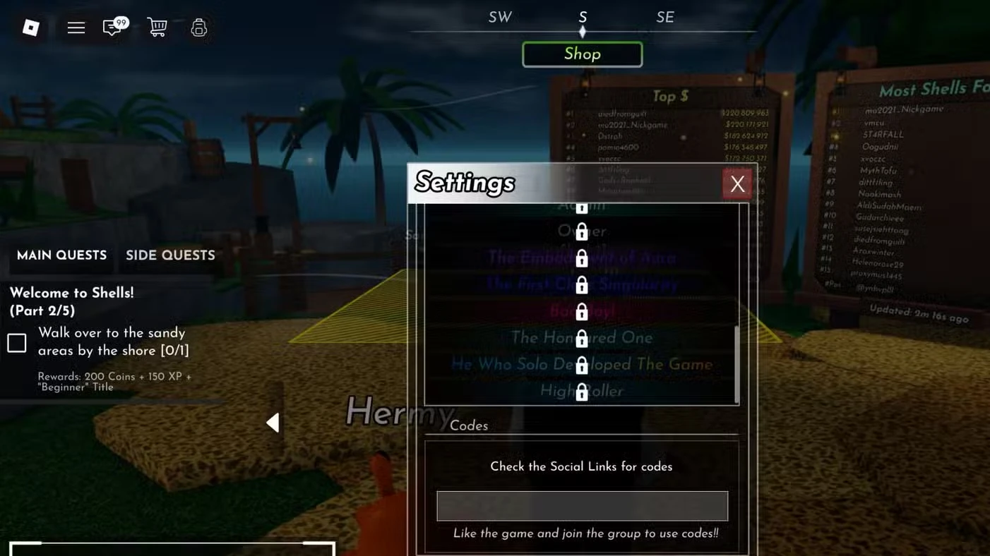Shells Codes