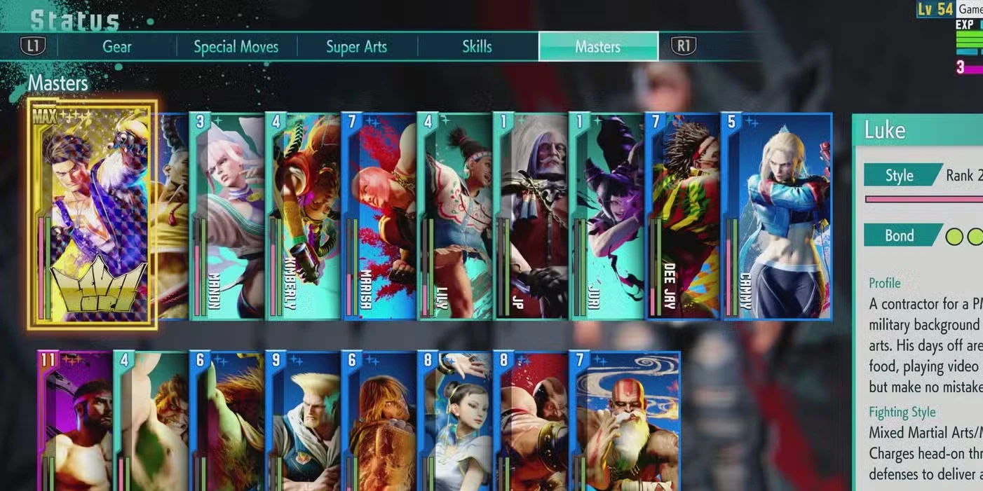 Street Fighter 6 World Tour Mode Gift Guide (Best Gift for Each Master)