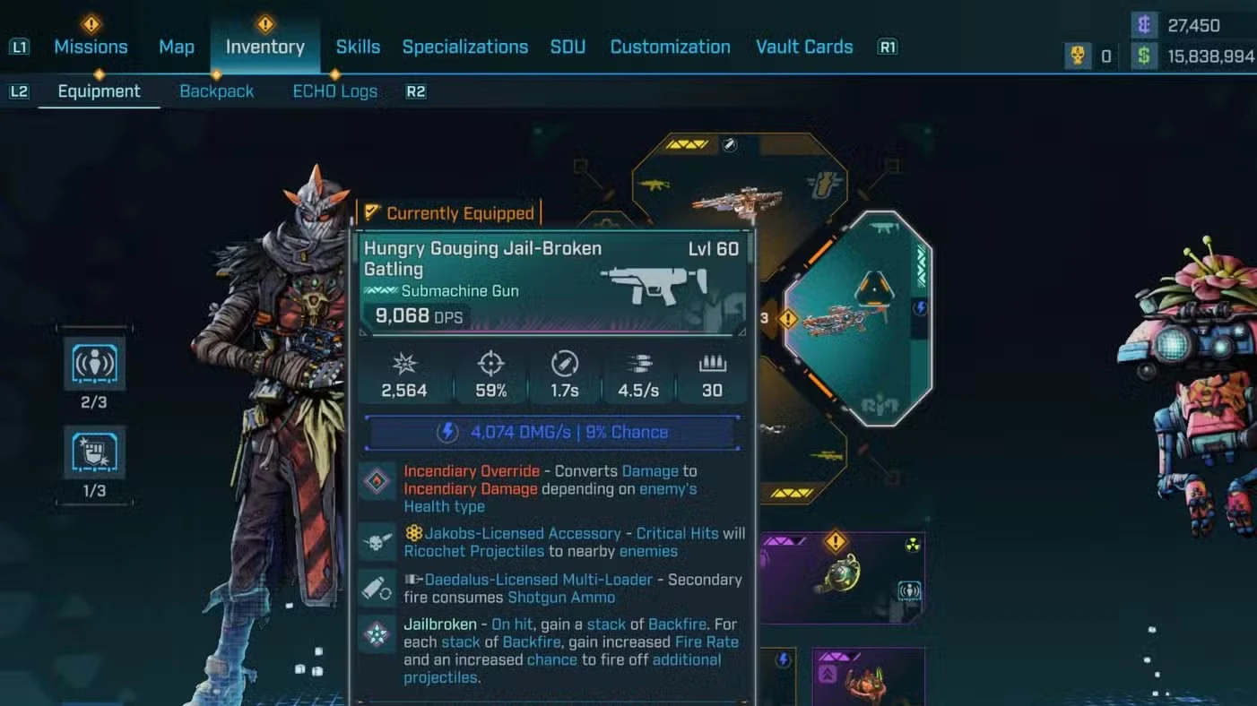 Subjugator and Thol the Invincible All Loot - Borderlands 4