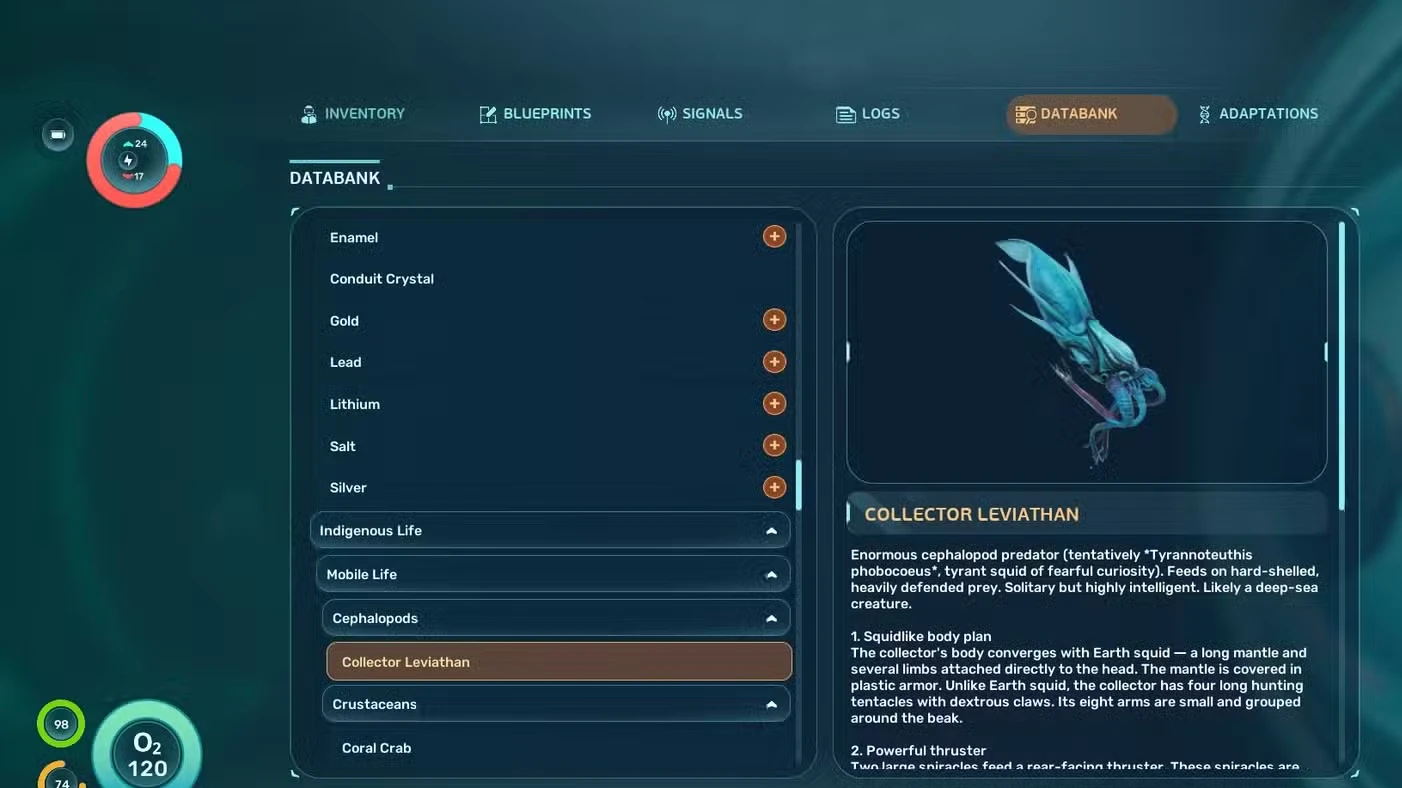 Subnautica 2 - All Creatures List