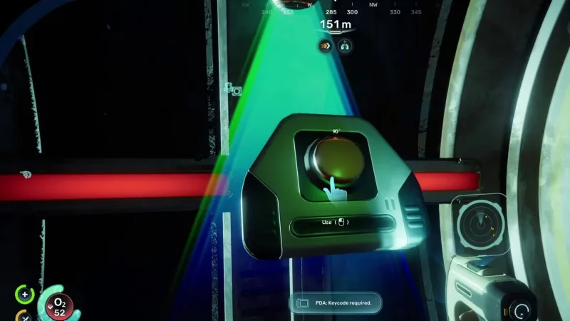 Localizando o código da porta dos Tanques de Larva em Subnautica 2
