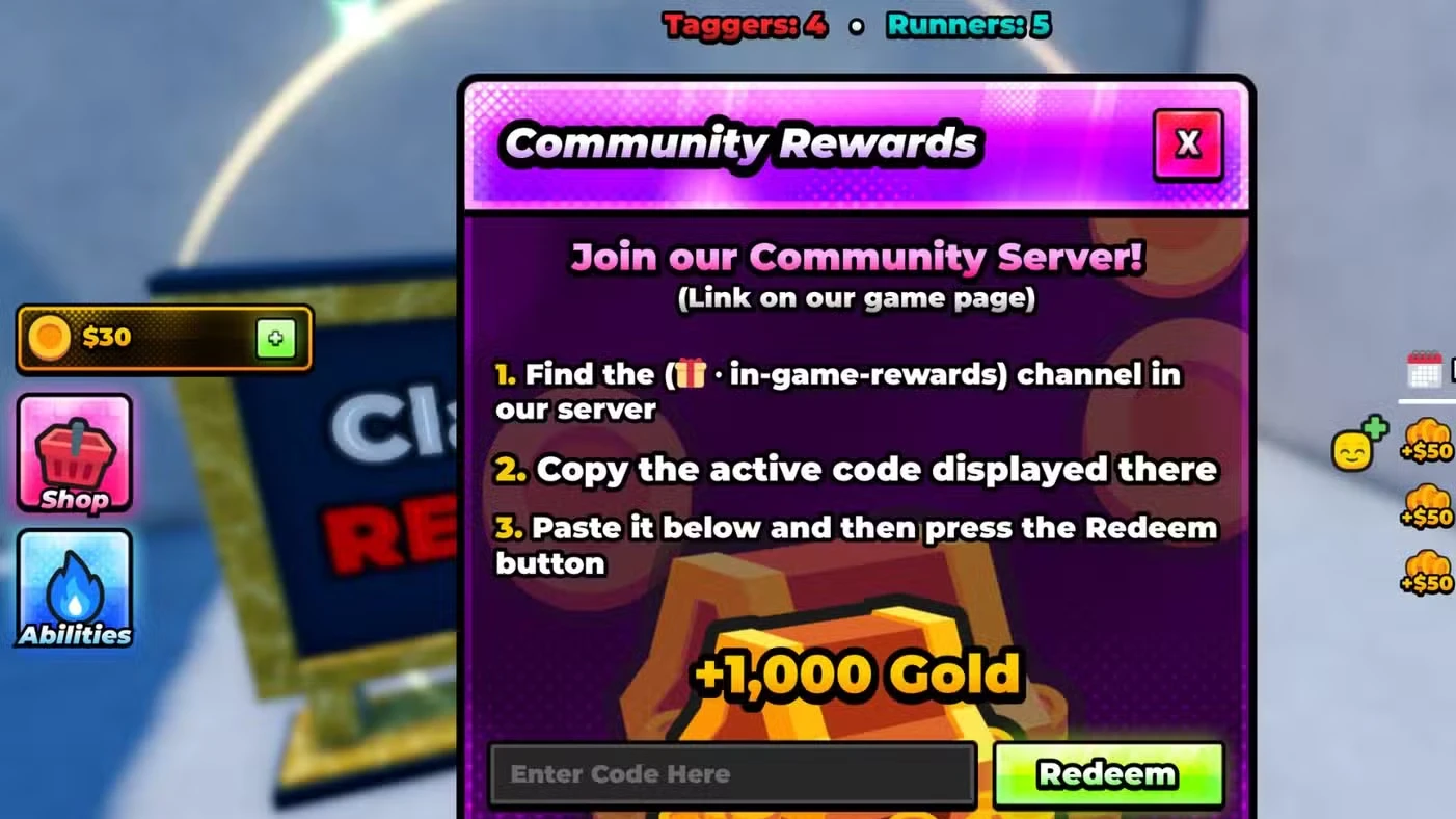 Super Tag Codes
