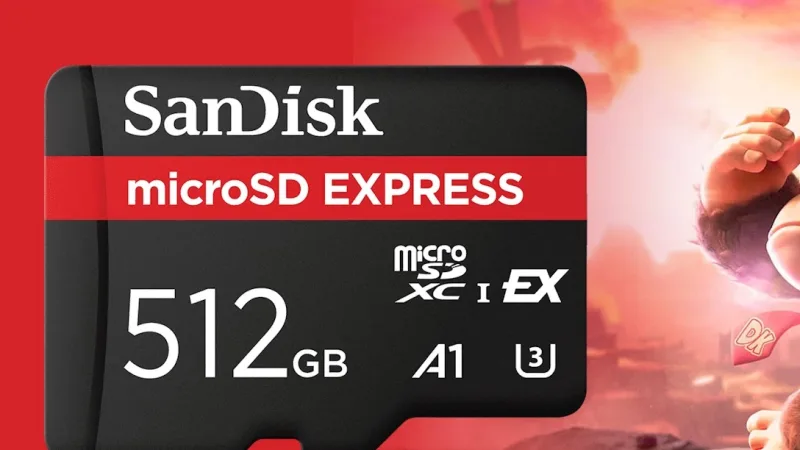 Cartões microSD ideais para Nintendo Switch 2