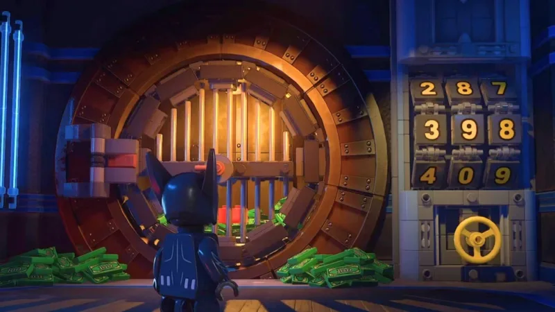 Código do cofre no Iceberg Lounge em LEGO Batman: Legacy of the Dark Knight