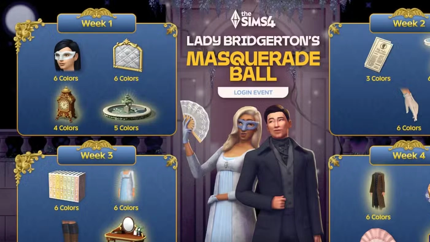 The Sims 4 Bridgerton Event Start Time & Rewards