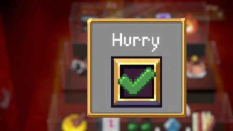 O que faz o botão Hurry em Vampire Crawlers