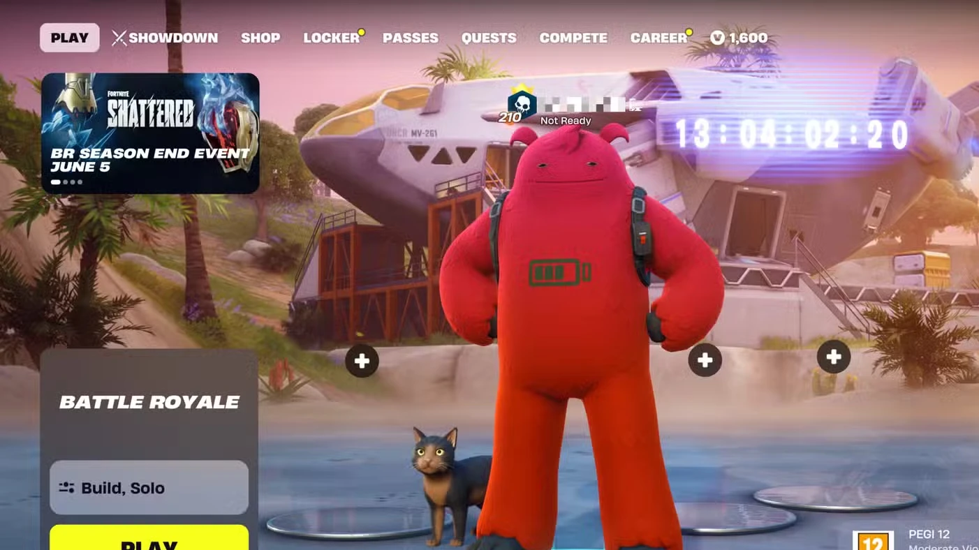 What is the Fortnite Showdown Live Event Countdown Timer For?