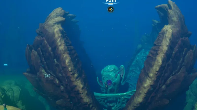 O que há dentro do Great Jaw em Subnautica 2?