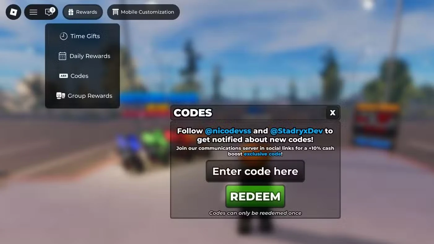 Wheelie District Codes