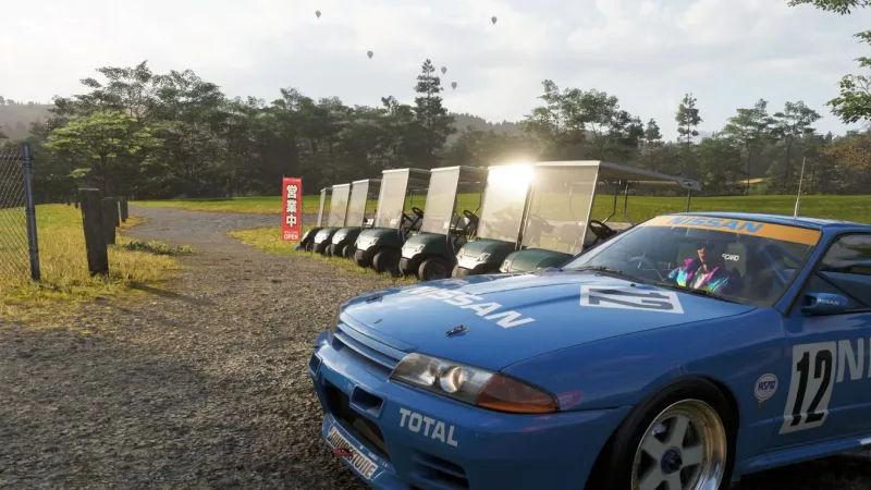 Onde fica o campo de golfe em Forza Horizon 6