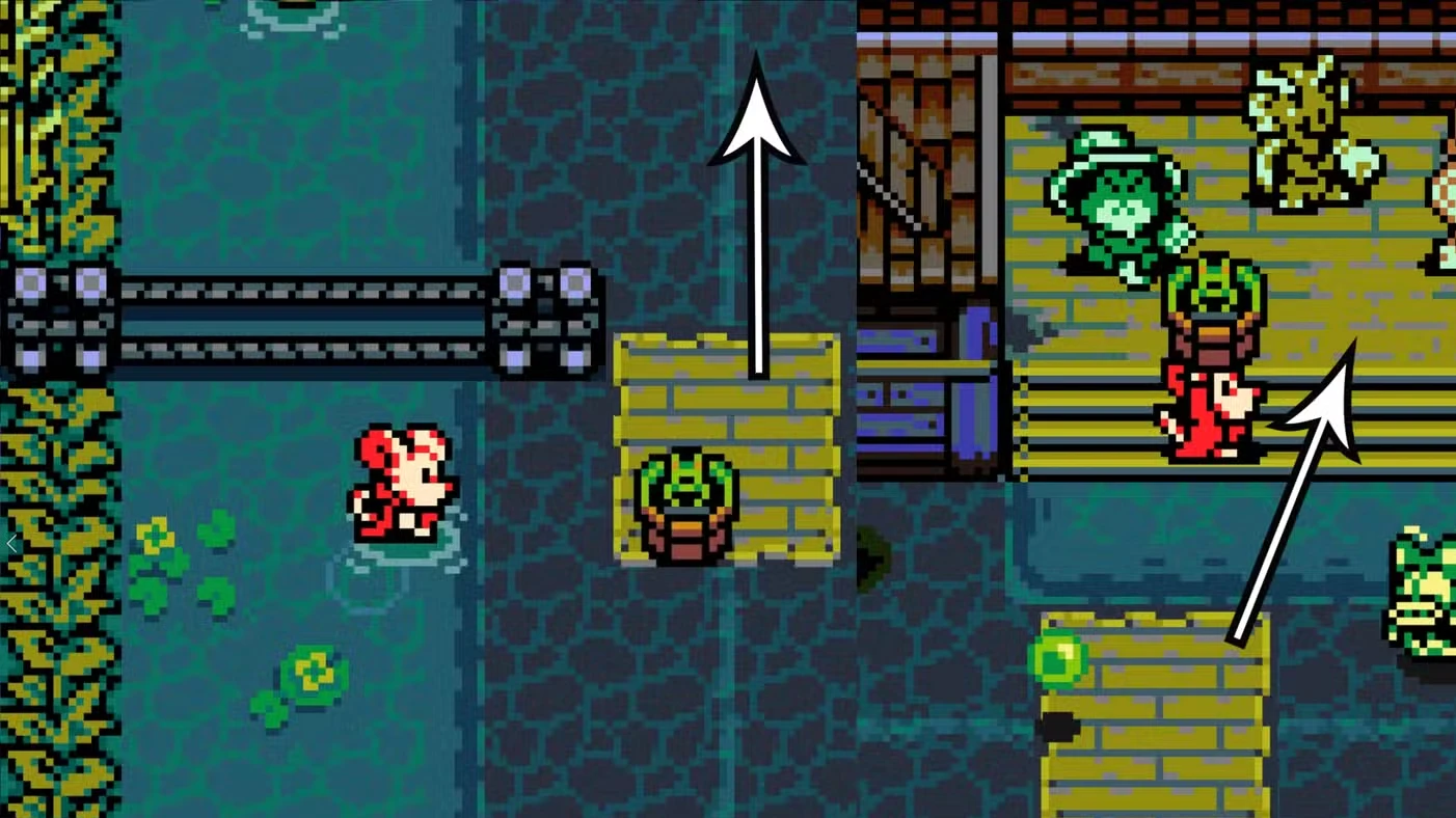 Where to find the missing lil' frog in the Bayou in Mina the Hollower