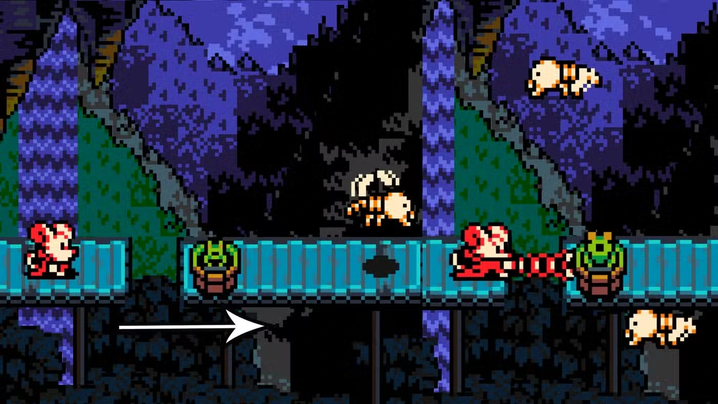 Where to find the missing lil' frog in the Bayou in Mina the Hollower