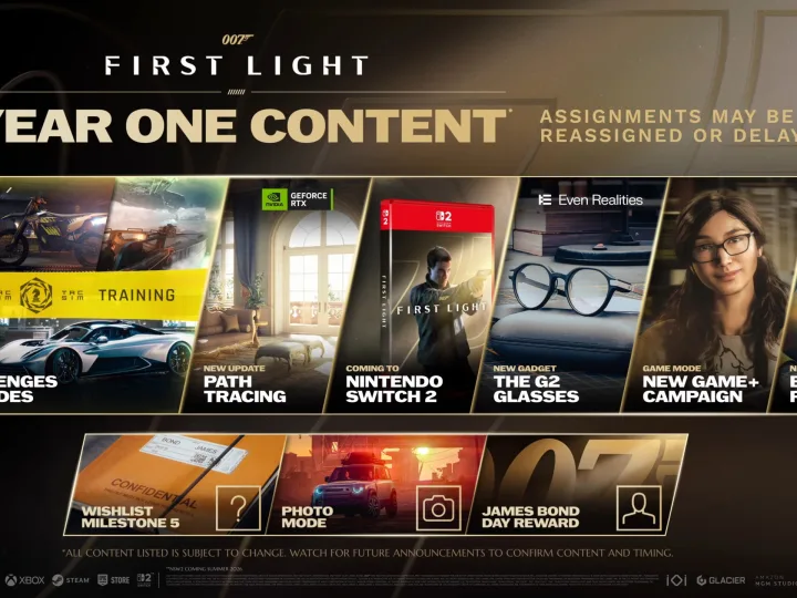 Roteiro de Year 1 de 007 First Light traz missão nova, New Game+ e desafios TacSim