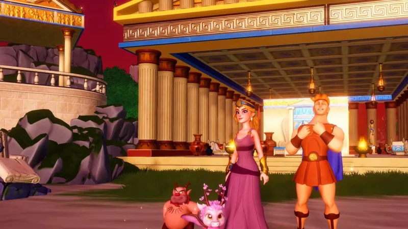 Hércules e Phil: como desbloqueá‑los em Disney Dreamlight Valley