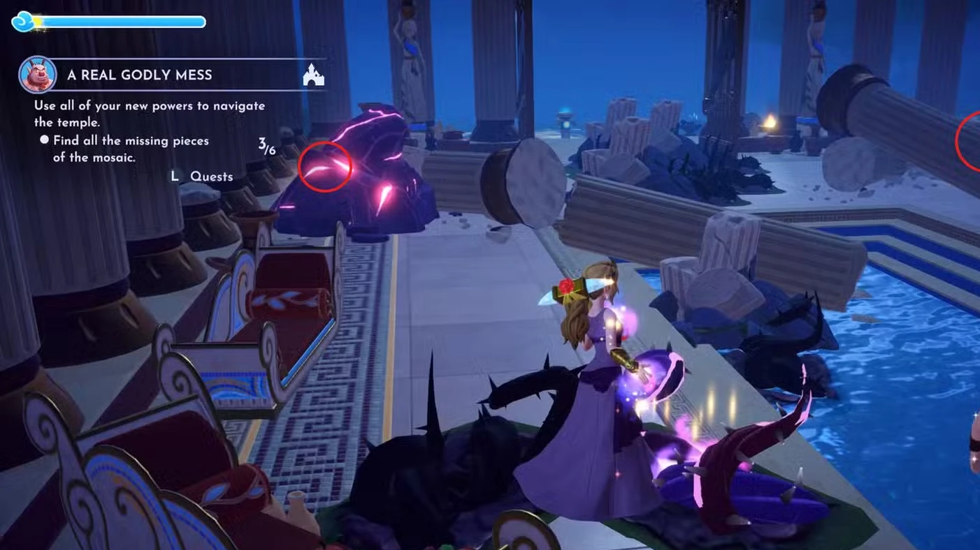 A Real Godly Mess Quest In DDV (Disney Dreamlight Valley)