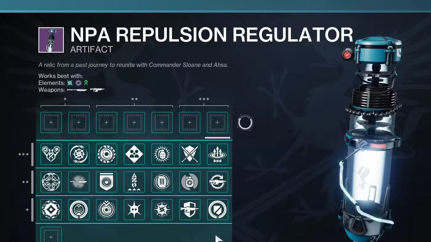 All Artifacts & Perks in Destiny 2