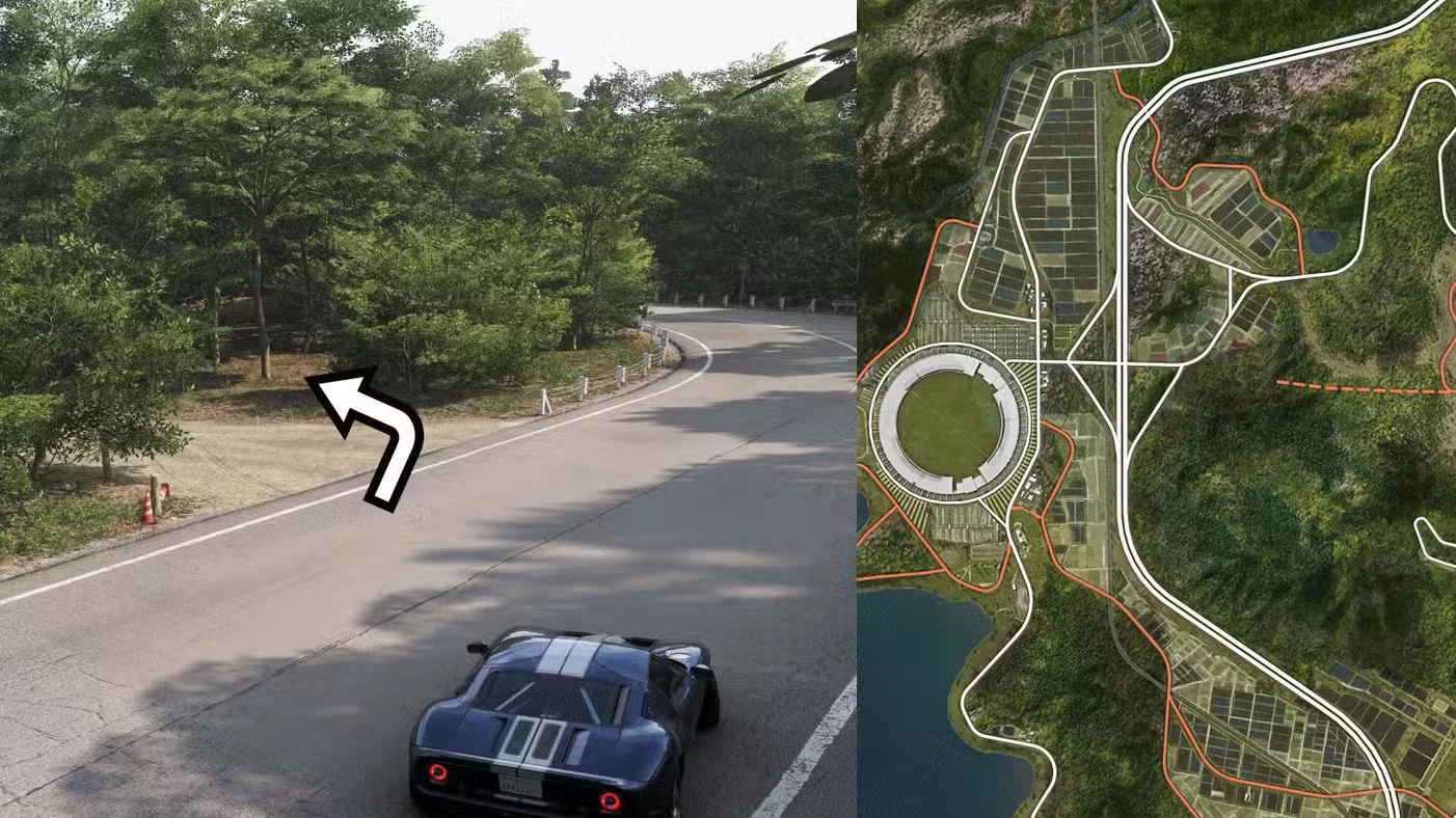 All barn locations in Forza Horizon 6