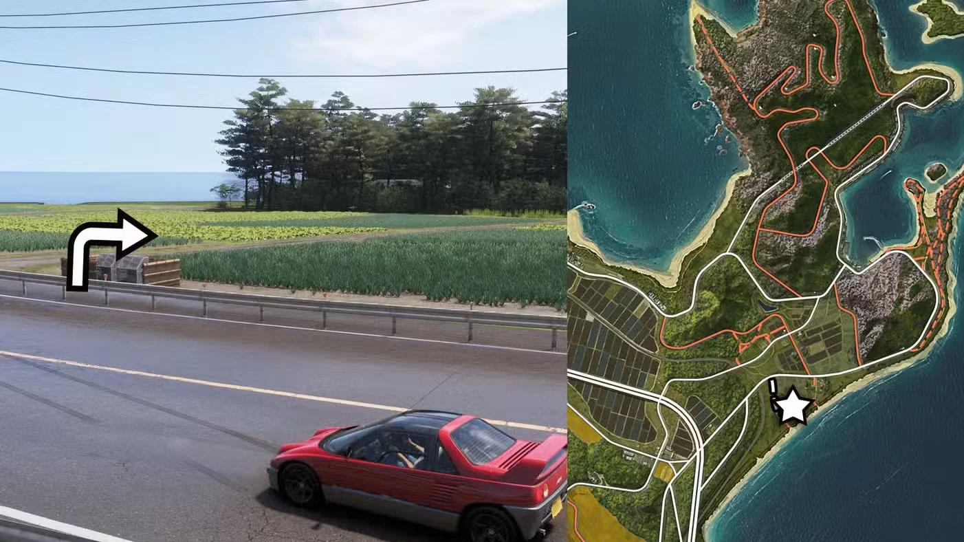 All barn locations in Forza Horizon 6