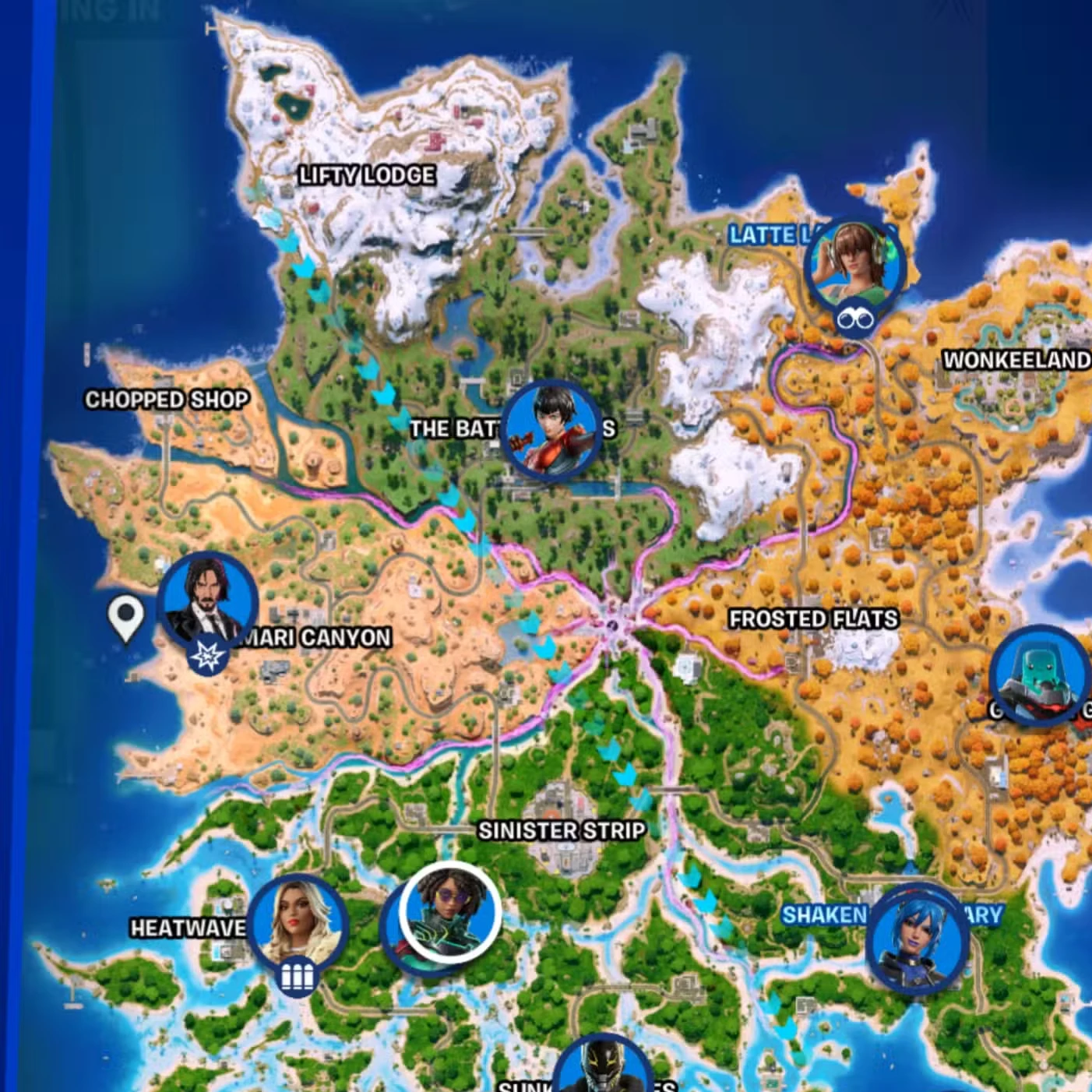 All Fortnite Character Locations (Chapter 7 Season 3)